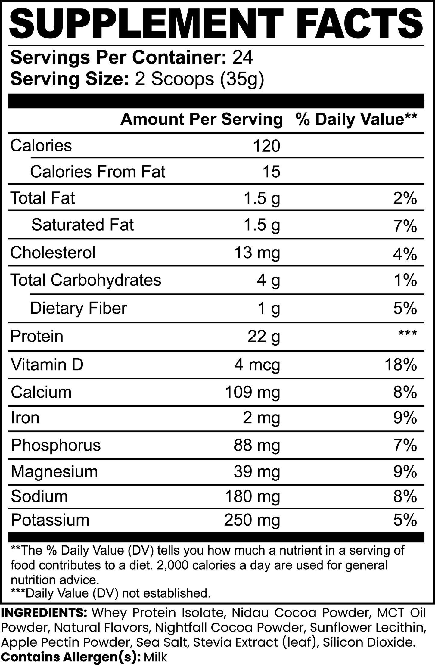 Advanced Whey Protein Isolate 