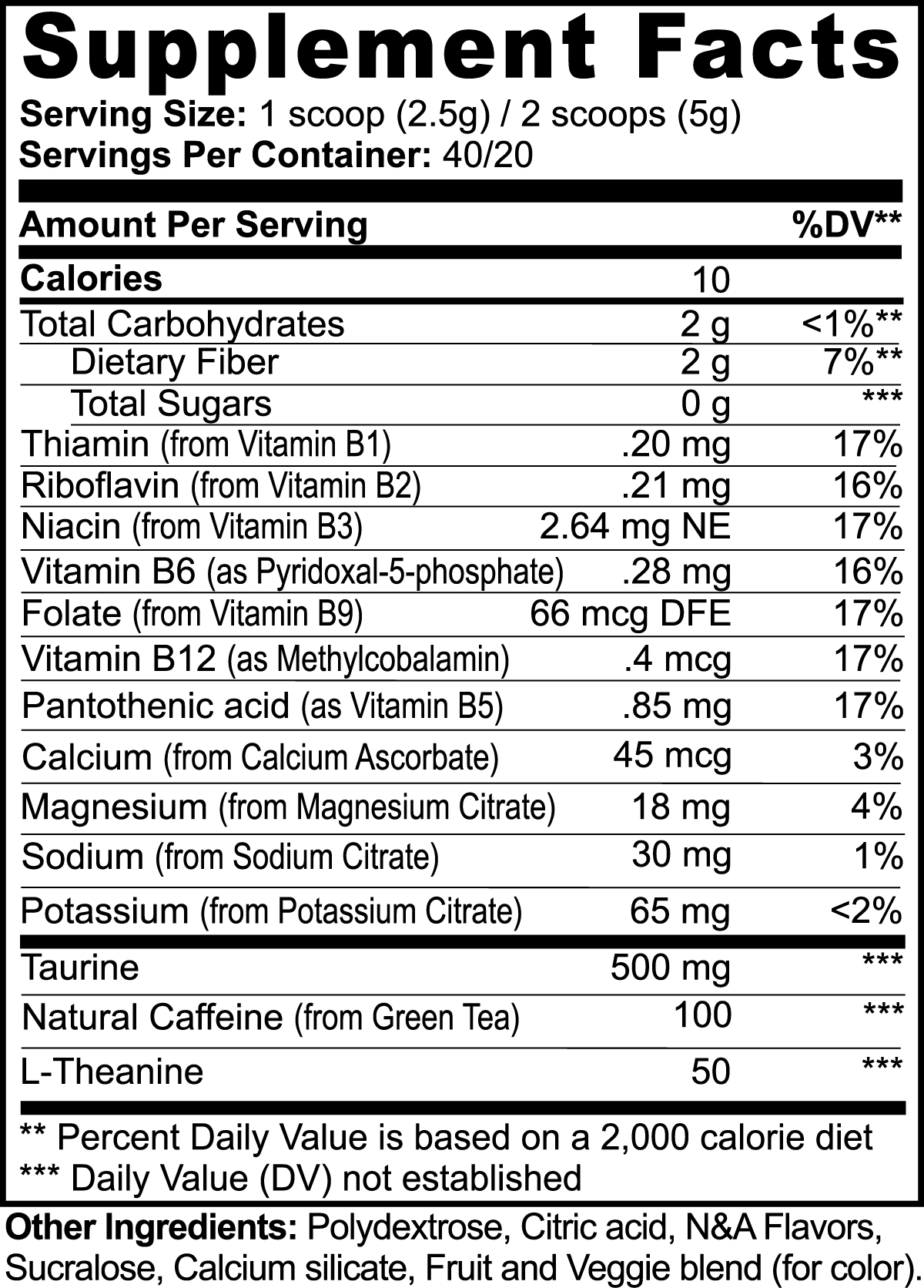 Energy Powder - Fruit Punch - ShopRoxxy